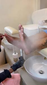Steam treatment Spa pedicure